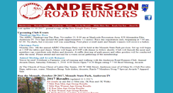Desktop Screenshot of andersonroadrunners.org